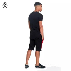 Men's Summer Plus Size Thermal Sports Shorts & <b>T</b>-Shirt Set Custom Solid Color Lightweight Breathable Workout Fitness - Product Image 6