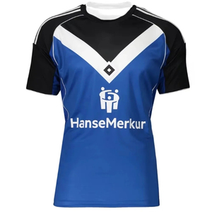 Maillots de football domicile et extérieur Hamburger SV 25-26, t-shirt de sport à manches courtes imprimé en 3D, impression de nom personnalisée pour adultes et enfants - Product Image 3