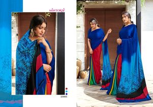 Vestido de seda satinada con estampado a mano para mujer, diseño de seda satinada, calidad prémium, exclusivo, 2022 - Product Image 3