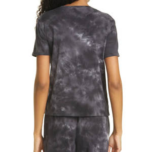 Regular Fit Women Cotton T-Shirt Streetwear Casual Solid Color Soft Breathable Daily <b>Top</b> OEM/ODM Customized Logo Bulk Wholesale - Product Image 6