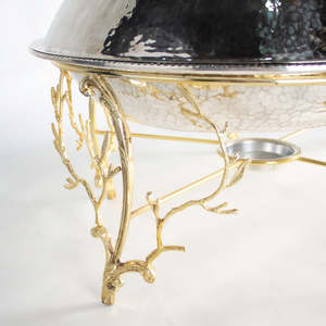 Support de casserole Tamar de luxe de haute qualité, fait main, de la meilleure qualité, forme ronde, pour une présentation élégante sur table - Product Image 3