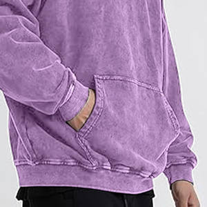 Haute qualité 100% coton mélangé français éponge sweat à capuche surdimensionné sweat à capuche unisexe impression broderie bases sweats à capuche personnalisés pour homme - Product Image 2