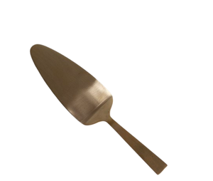 ชุดช้อนเสิร์ฟเค้กโลหะมีพื้นผิวเรียบทำความสะอาดง่ายและพกพาได้สำหรับการเสิร์ฟของหวานเค้กทุกวัน - Product Image 2