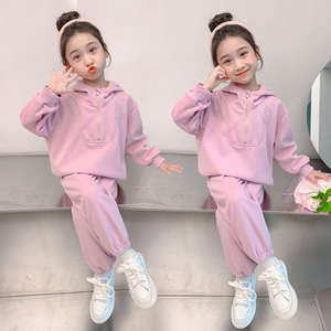 Sweat à capuche uni blanc pull sweat polaire enfants bébé garçon vêtements filles sweats à capuche enfants survêtements thermiques 100% coton - Product Image 3