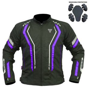 Veste en textile Cordura de qualité supérieure pour hommes et femmes, 100% imperméable, coupe-vent, grande taille, pour moto, tourisme, conduite à moto - Product Image 1