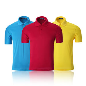 Camiseta estampada personalizada de secado rápido para hombre, camiseta POLO informal de manga corta con logotipo bordado para publicidad, camiseta para hombre - Product Image 1