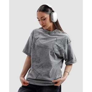 เสื้อยืดฮิปฮอปพิมพ์ลาย Cherub ทั่วตัว ผ้าฝ้าย 100% เนื้อเจอร์ซีย์ระบายอากาศได้ดี น้ำหนัก 280 กรัม วิธีการพิมพ์แบบสกรีน - Product Image 3