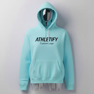 Sweats à capuche respirants en coton mélangé de base pour femmes offrant confort et style, parfaits pour les vêtements décontractés et streetwear du Pakistan. - Product Image 1
