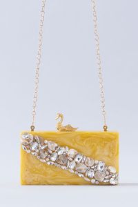 กระเป๋าคลัทช์ทำด้วยมือคุณภาพสูงเป็นมิตรกับสิ่งแวดล้อมพร้อมการออกแบบที่ปรับแต่งได้และองค์ประกอบการตกแต่ง - Product Image 5