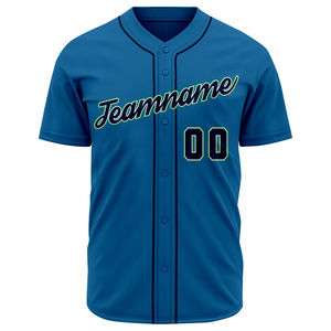 Maillots de baseball à deux boutons respirants, chemises de softball personnalisées, nom et numéro personnalisés cousus, maillots de haute qualité - Product Image 1
