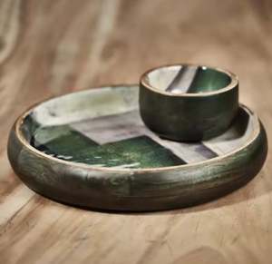 Modern <b>Christmas</b> Decorative Wooden <b>Serving</b> <b>Bowl</b> for Home Kitchen for <b>Serving</b> Dry Fruits and Salads - Product Image 6