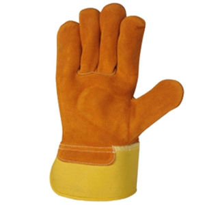 Guantes de Trabajo 707, Guantes de Protección Laboral, Guantes de Seguridad Impermeables Antideslizantes para Construcción, de Cuero - Product Image 3