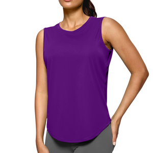 Camiseta sin mangas de cuello alto para mujer al por mayor con diseño minimalista elegante, corte sin mangas y aspecto elegante para capas o estilo individual - Product Image 1