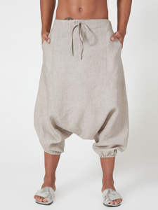 กางเกงสเวตเตอร์ขาตรงระบายอากาศกางเกงฮาเร็มคุณภาพสูงทำจากผ้าฝ้าย - Product Image 6