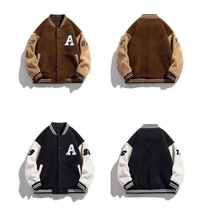 Veste universitaire Letterman de baseball personnalisée en polaire de haute qualité avec conception sur mesure et veste Versity avec logo - Product Image 5