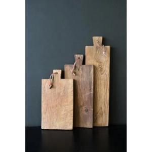 Planche à découper en bois de haute qualité, fabriquée à la main, planche à découper ronde en bois, vente chaude - Product Image 5