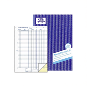 AVERY ZWECKFORM A4 2x50BL 427 Papel para Recibos de Caja Registradora, Paquete Tamaño 5 - Product Image 2