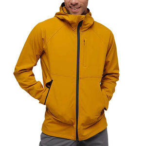 Veste Softshell d'hiver pour homme, imperméable, personnalisée, respirante, écologique, style vintage, logo frontal - Product Image 1