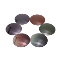 Lentille en polycarbonate anti-lumière bleue avec revêtement AR, miroir anti-buée et super résistant à l'usure, imperméable
