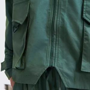 Hombres otoño nuevo estilo Hip Hop cortavientos deporte Cargo chándal Top diseño de carga en blanco conjunto de Jogger de gran tamaño 2026 - Product Image 5