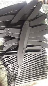 Private Label Classic Straight Edge Barber <b>Razor</b> for Close Shaving Salon Quality Men's Beard Cut Throat Finger <b>Razor</b> - Product Image 2