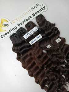 Cabello humano 100% superventas, ondulado Natural, cutícula virgen vietnamita, cabello alineado, doble trama, Color degradado - Product Image 3