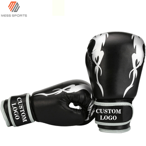 Custom <b>PVC</b> Leather MMA Boxing <b>Gloves</b> – Training Sparring <b>Gloves</b> for Men OEM Accepted - Product Image 4