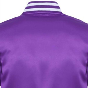 Men's Satin Varsity <b>Jacket</b> - Comfortable, High-Quality, and <b>Plus</b>-<b>Size</b> for Casual Wear Breathable Men's <b>Jacket</b> - Product Image 3