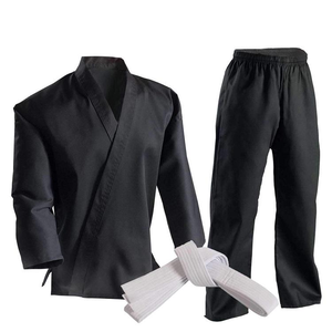 Ropa de artes marciales ligera suave y transpirable hecha a mano de algodón duradero con mangas largas para entrenamiento de Taekwondo - Product Image 6