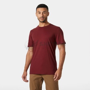 Camiseta de algodón de primera calidad, personalizada con logotipo, ropa urbana en blanco, servicio OEM, alta calidad, suave y cómoda - Product Image 1