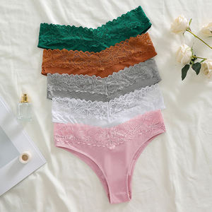 Tangas Sexys al por Mayor para Mujer, Bragas de Encaje, Ropa Interior de Tanga, Bragas de Talle Alto para Mujer - Product Image 6