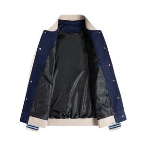 2024 Veste universitaire en toile personnalisée High Street Letterman pour unisexe imperméable et écologique - Product Image 1