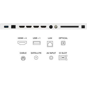 Televisor Inteligente QLED de 55 Pulgadas con HDR, Plataforma Android, Frecuencia de Actualización de 120 Hz, Carcasa Negra - Product Image 6