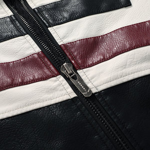 Veste de moto en cuir respirante pour homme, manches longues, personnalisée, haute qualité, collection hiver 2025 – Vente en gros ALDEN INTERNATIONAL - Product Image 5