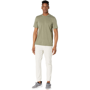 100% algodón Unisex verde oscuro camisetas de gran tamaño logotipo personalizado estampado hombres Marca Diseño carta ropa fabricantes logotipo personalizado - Product Image 6
