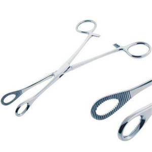 Disposable <b>Sponge</b> Holding Forceps 18cm, Rampley <b>Sponge</b> Holding Forceps Surgical Holding Veterinary <b>Sponge</b> Forceps - Product Image 6