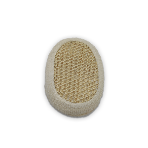 100% cepillos de baño de Sisal hechos a mano Natural Oval Chubby Loofah entrega rápida depurador corporal efectivo cepillos de esponja de baño depuradores - Product Image 2