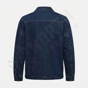 Veste en jean pour homme de haute qualité, best-seller, nouveau design, 100% coton, col montant, vêtement d'extérieur tendance - Product Image 2