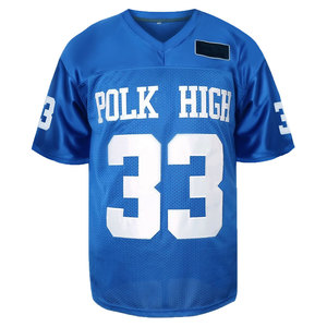 Maillot de football américain personnalisé de haute qualité à manches courtes le plus récent uniforme de sublimation pour adultes - Product Image 1
