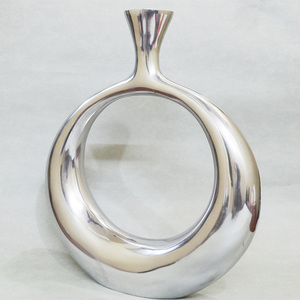 High end metal home decorative metal <b>table</b> decor vase for home - Product Image 1
