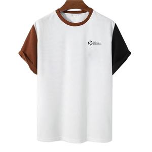 Camiseta Personalizada al por Mayor de Alta Calidad, Camiseta Lisa para Hombre, Camiseta Blanca y Negra para Hombre, 100% Algodón, Hecha en Pakistán - Product Image 1