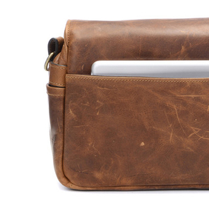 Bolso para ordenador portátil de cuero genuino para hombre, bolso de hombro para oficina, bolso de mano para hombre, maletín de cuero para tableta, bolsos para ordenador portátil a la moda - Product Image 5