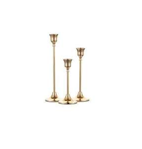 Golden Finished Hot selling brass <b>candle</b> stand and pillar stand for home decoration indoor brass <b>candle</b> holder for home use - Product Image 3