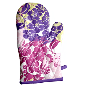 ถุงมือผ้าฝ้ายหนาทนความร้อนสำหรับใช้ในครัวถุงมือสำหรับอบและทำอาหารดีไซน์ทันสมัยใส่สบาย - Product Image 3