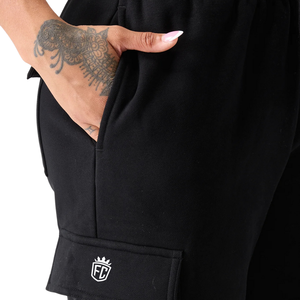 Pantalon de jogging unisexe en molleton, mélange de coton doux, taille élastique, coupe décontractée, streetwear décontracté, pantalon de survêtement - Product Image 5