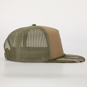 Casquette Snapback en Toile à 5 Panneaux Personnalisable avec Logo Brodé, Dos en Maille Polyester/Coton, Réglable, Unisexe, pour Usage Extérieur – Vente en Gros - Product Image 3