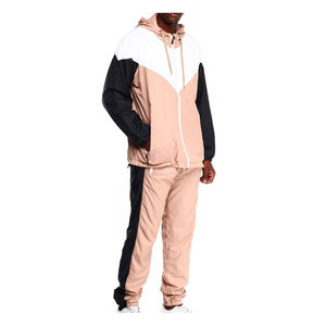 Chándal cortavientos personalizado de invierno de color sólido para hombre de talla grande, trajes cortavientos de alta calidad a la venta - Product Image 3