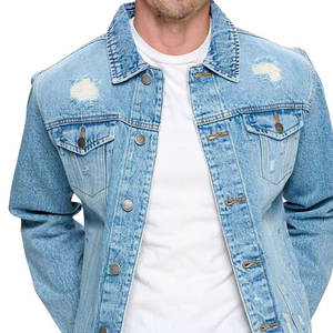Veste en jean pour homme de haute qualité, style streetwear d'hiver - Personnalisable, coupe-vent, imperméable - Product Image 6