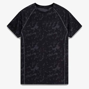 T-shirt ordinaire personnalisé poids lourd surdimensionné pour hommes 100 coton - Product Image 2