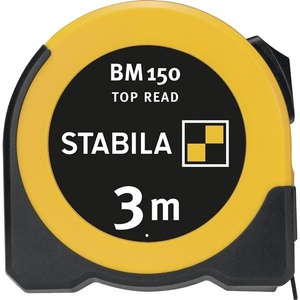 ตลับเมตร STABILA BM 150 ขนาดพกพา ยาว 3 เมตร กว้าง 16 มม. วัสดุ EGII ABS/TPE พร้อมกลไกการล็อค - Product Image 3